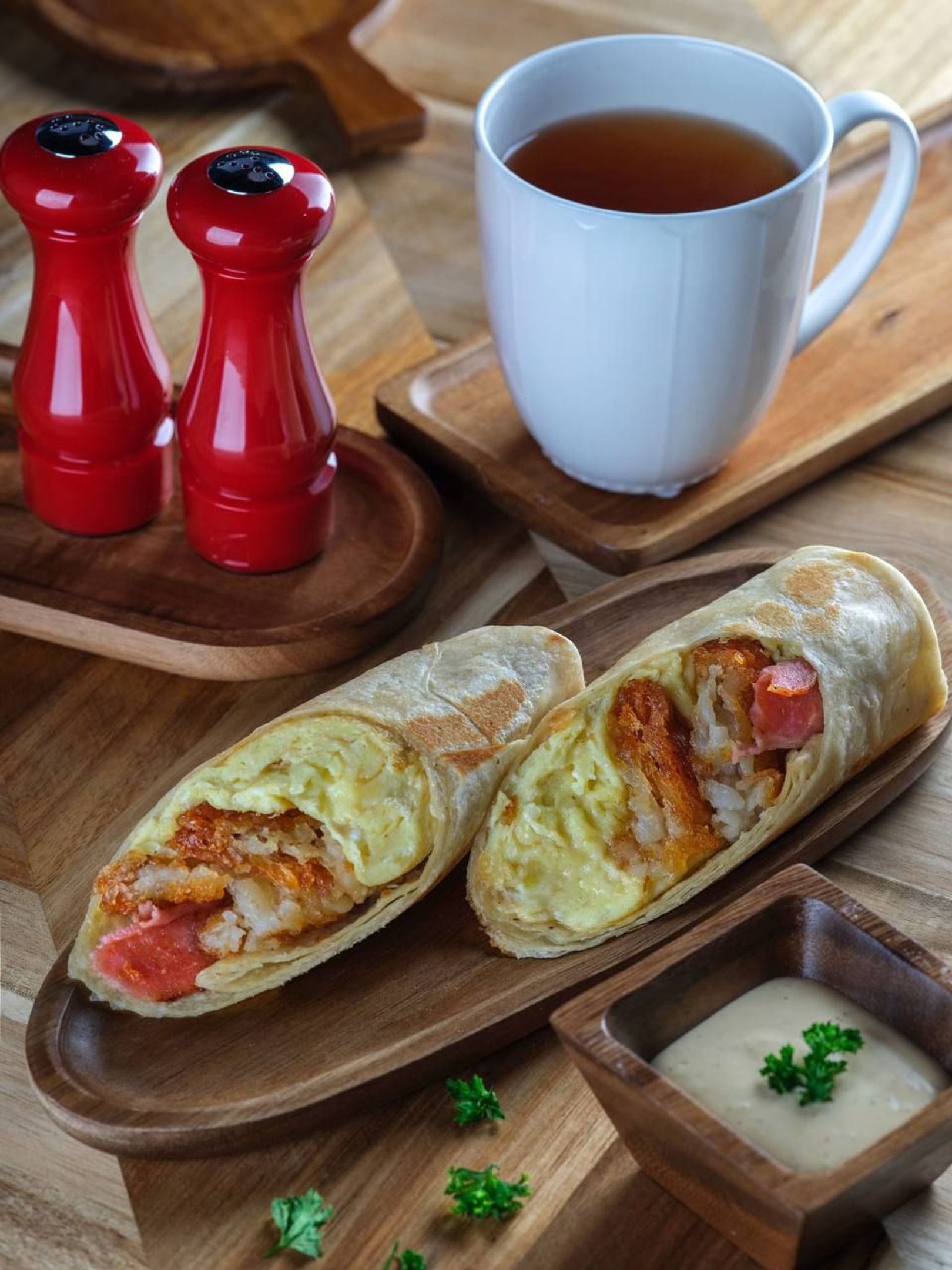 Bacon And Egg Wrap