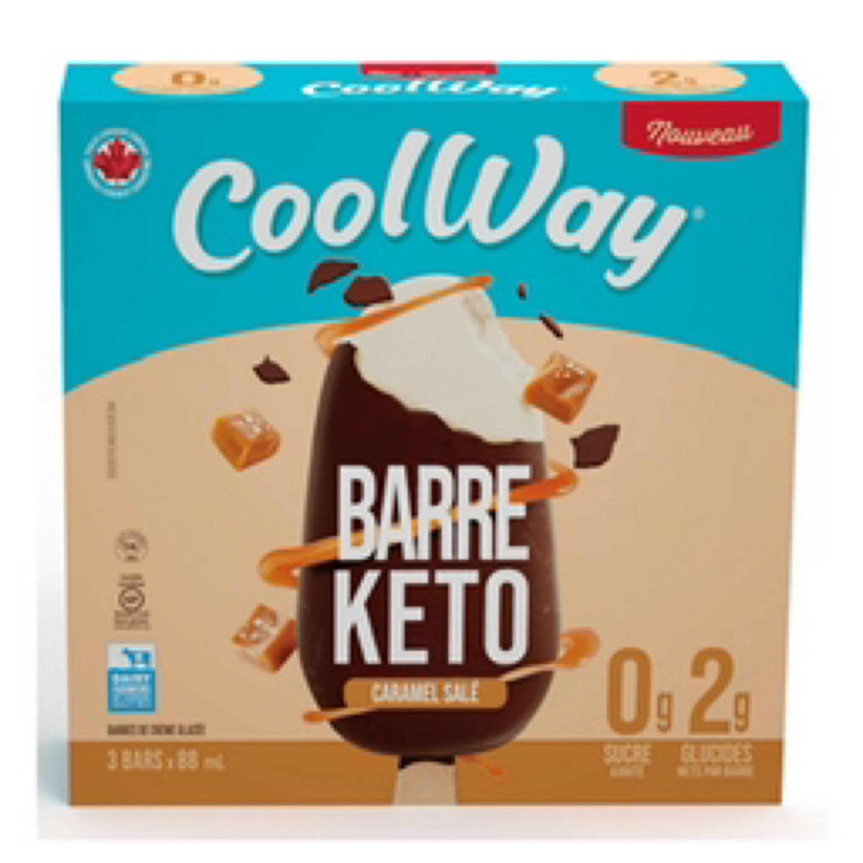 Coolway Keto Bars Salted Caramel