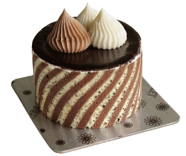 Black & White Mousse Pastry