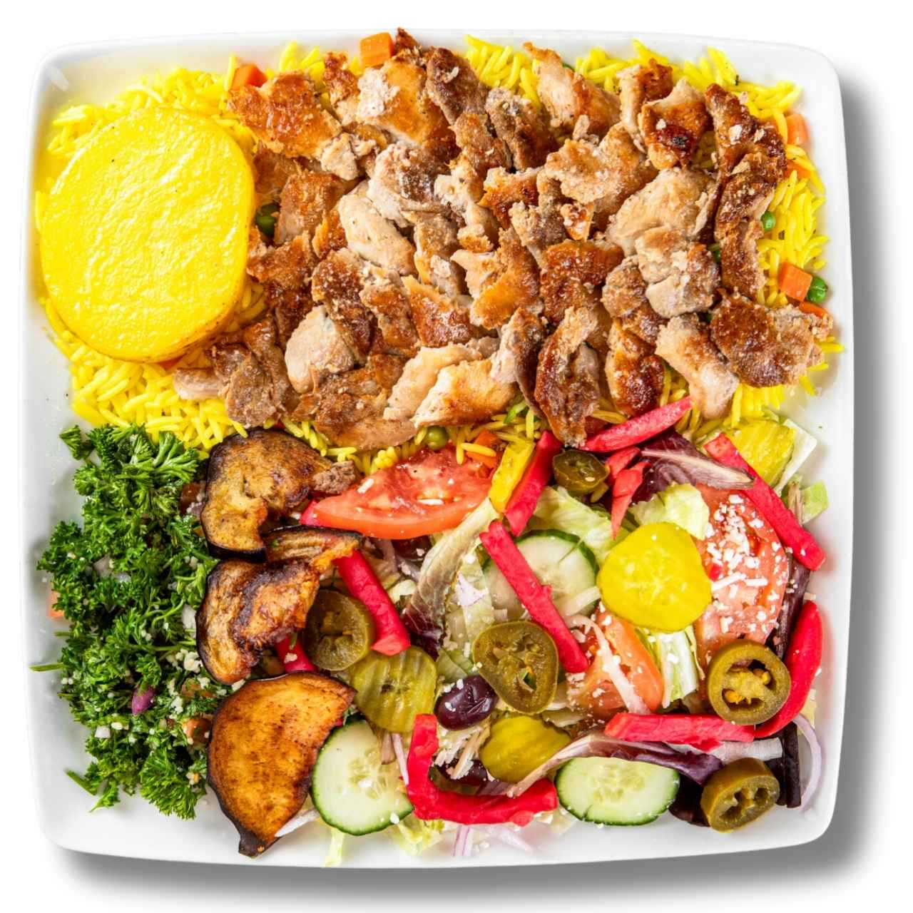 Chicken Shawarma Plate (Large)