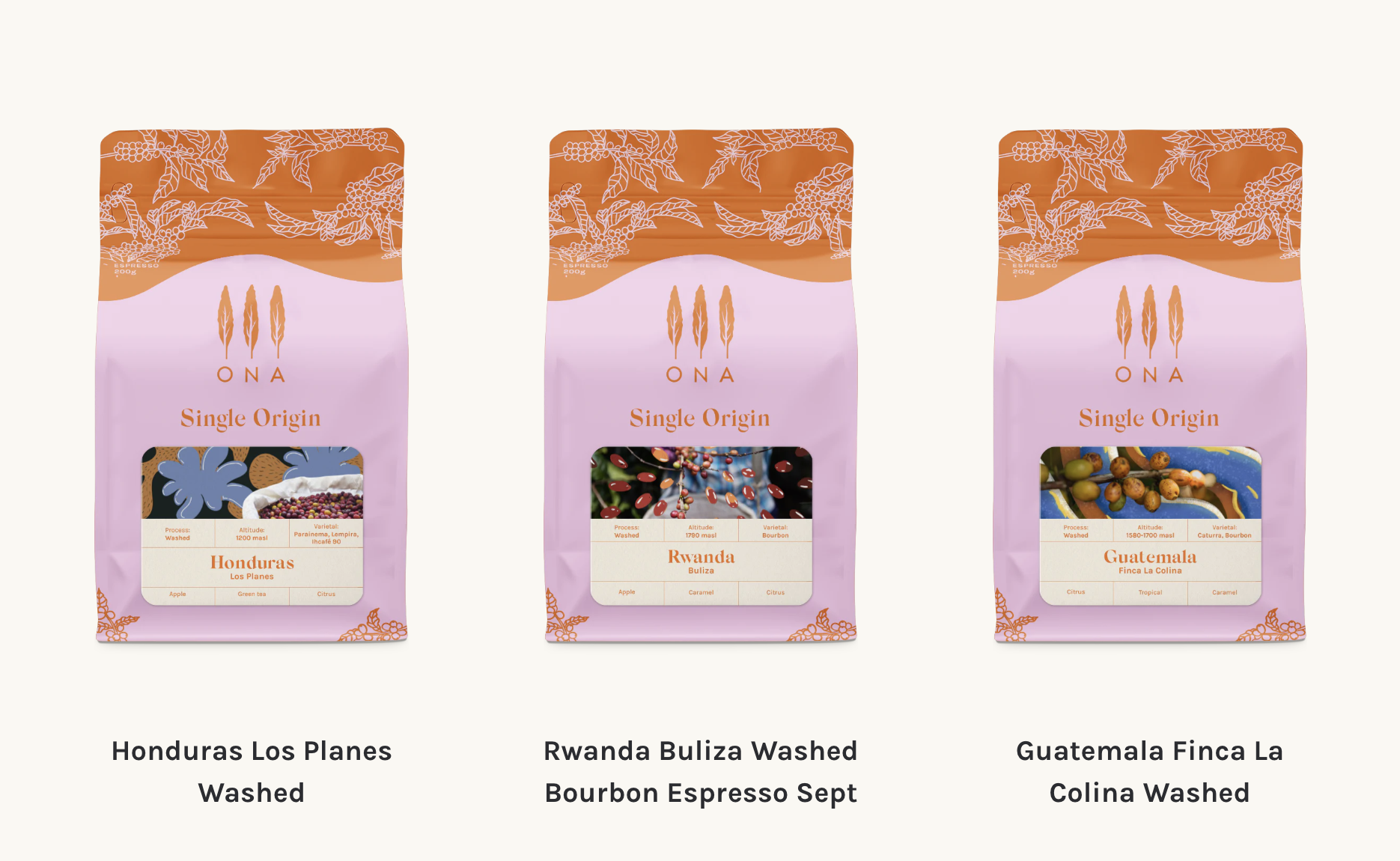 ONA Coffee Beans 200g