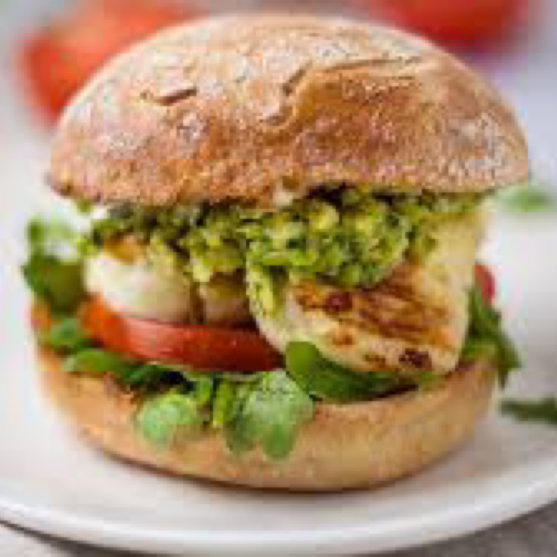Haloumi Avo Burger