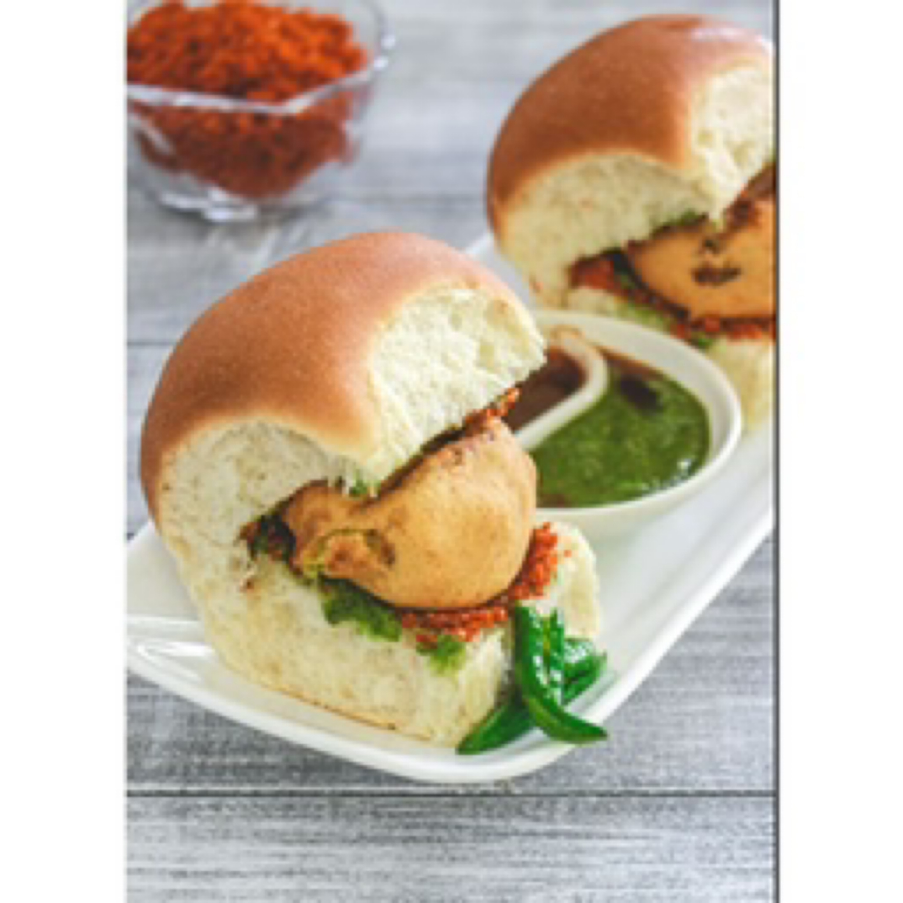 Vada Pav (V) (2pcs)