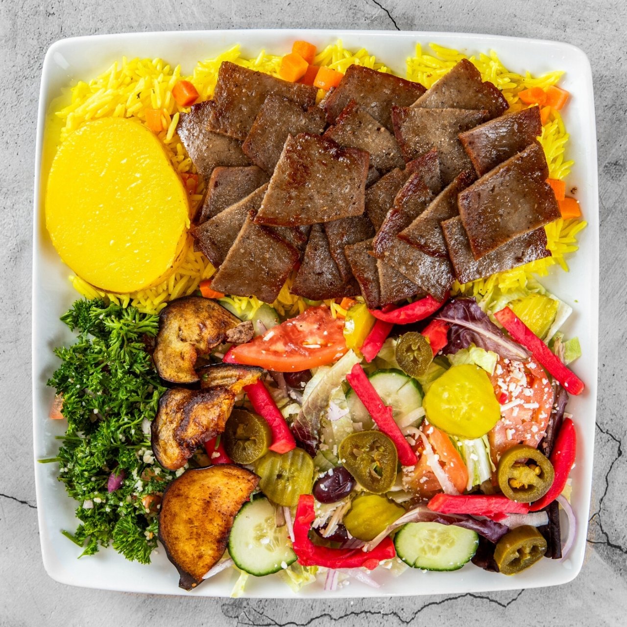 Beef Gyro Plate